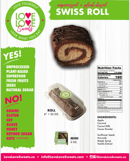Seasonal Sweetness Box | Mix Brownie Chocolate, Vanilla Espresso, Pumpkin Tart, Swiss Roll