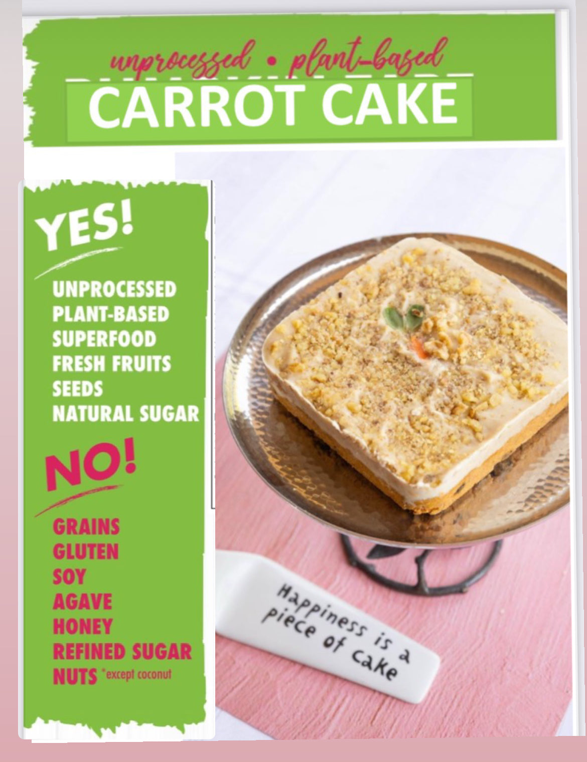 Carrot Cake 15 oz